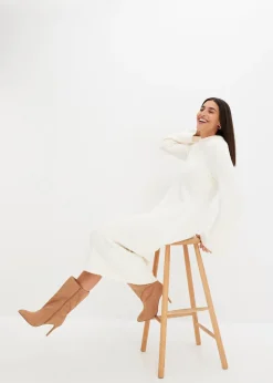 Robe en maille bouclette