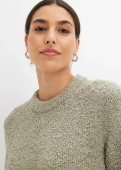 Robe en maille bouclette