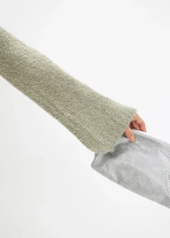 Robe en maille bouclette