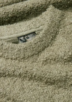 Robe en maille bouclette