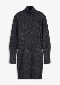 Robe en maille brillante