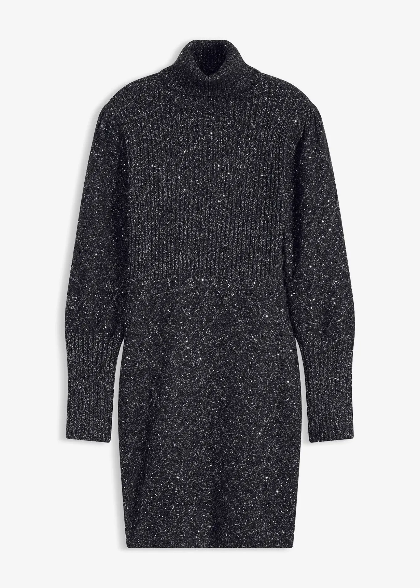 Robe en maille brillante