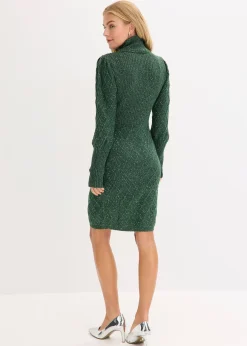 Robe en maille brillante