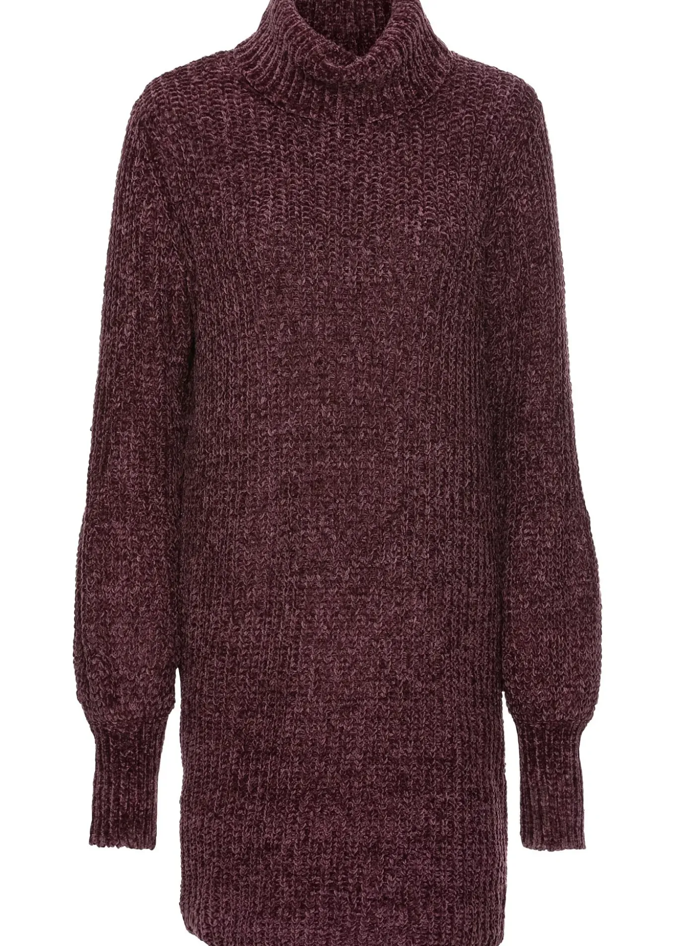 Robe en maille chenille