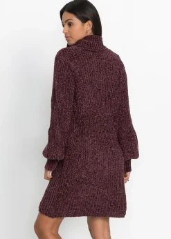 Robe en maille chenille