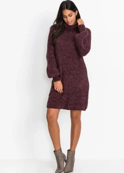 Robe en maille chenille