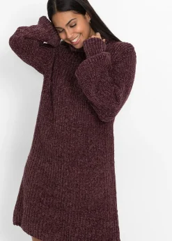 Robe en maille chenille