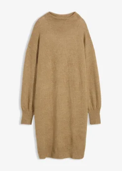 Robe en maille chinée