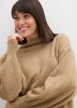 Robe en maille chinée