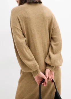 Robe en maille chinée