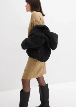 Robe en maille chinée