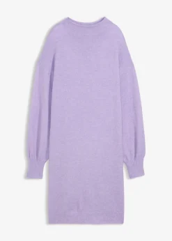 Robe en maille chinée