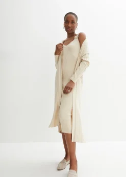 Robe en maille coton et soie