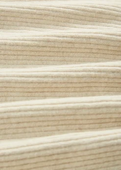 Robe en maille coton et soie