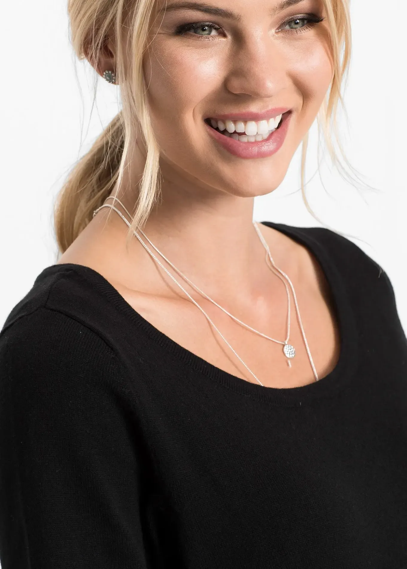 Robe en maille dans une coupe décontractée