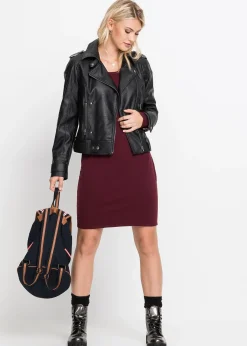 Robe en maille dans une coupe décontractée