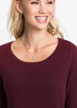 Robe en maille dans une coupe décontractée