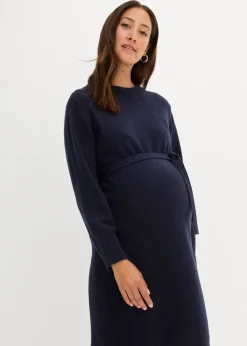 Robe en maille de grossesse