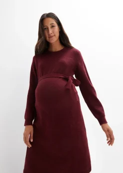 Robe en maille de grossesse