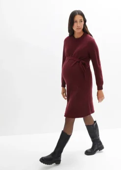 Robe en maille de grossesse