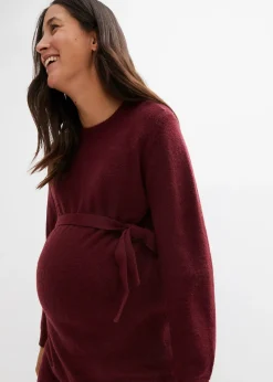 Robe en maille de grossesse