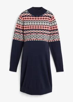 Robe en maille de grossesse