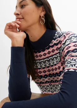 Robe en maille de grossesse