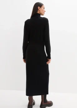 Robe en maille de laine mérinos