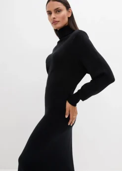 Robe en maille de laine mérinos