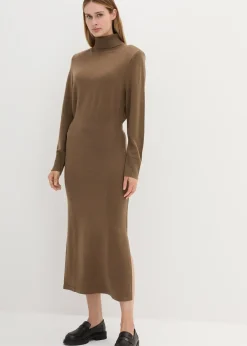 Robe en maille de laine mérinos