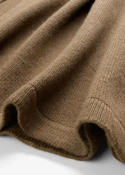 Robe en maille de laine mérinos