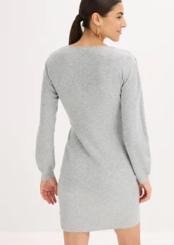 Robe en maille de viscose mélangée