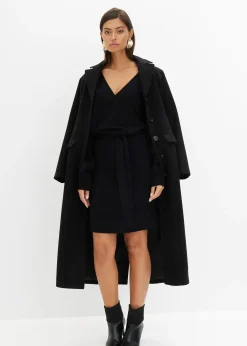 Robe en maille de viscose mélangée