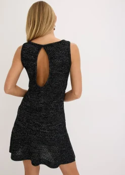 Robe en maille façon crochet