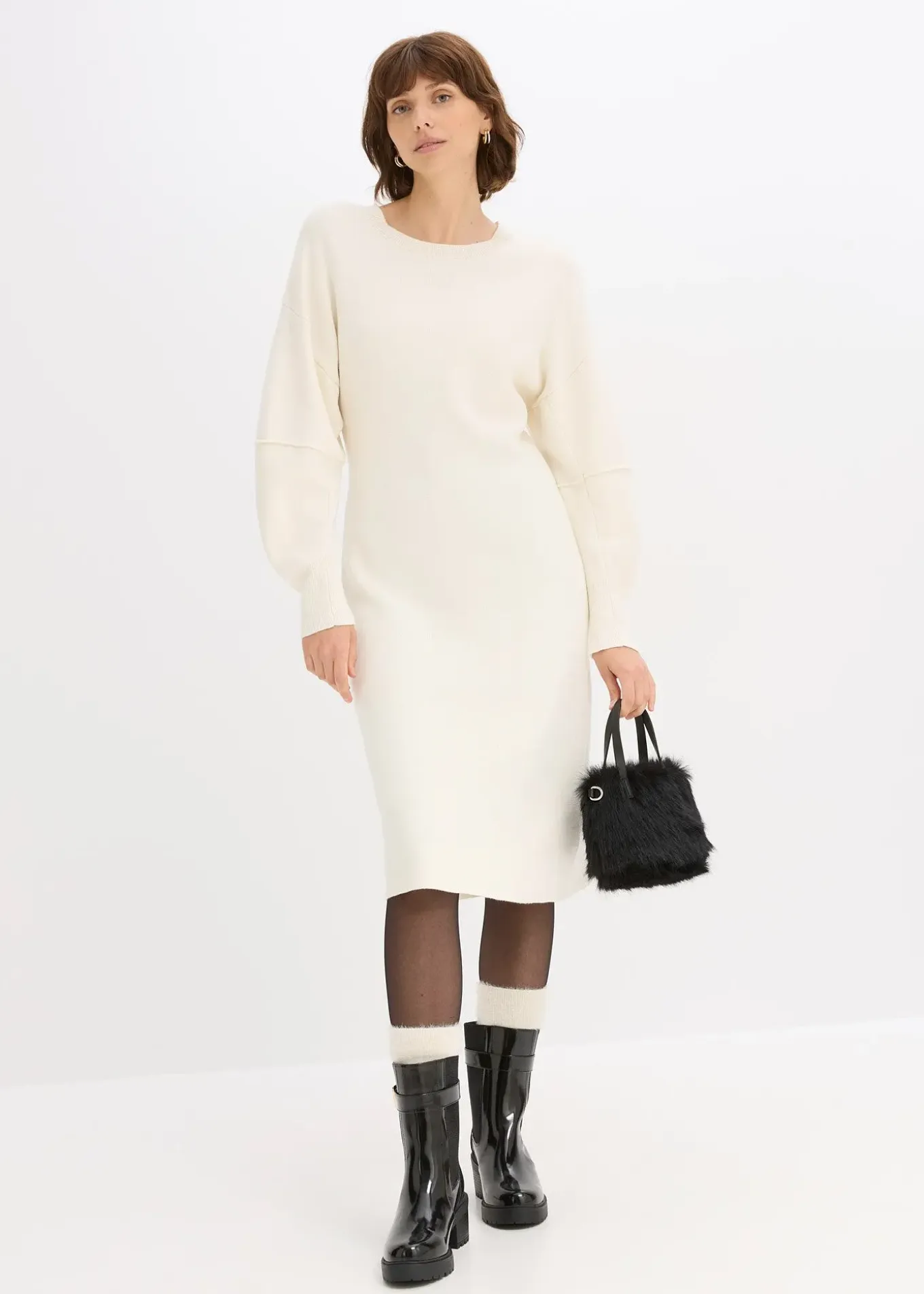 Robe en maille milano