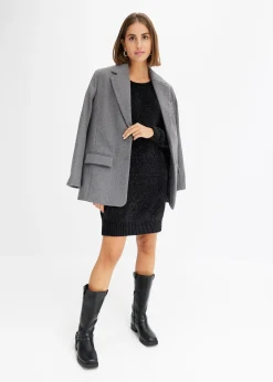 Robe en maille oversize