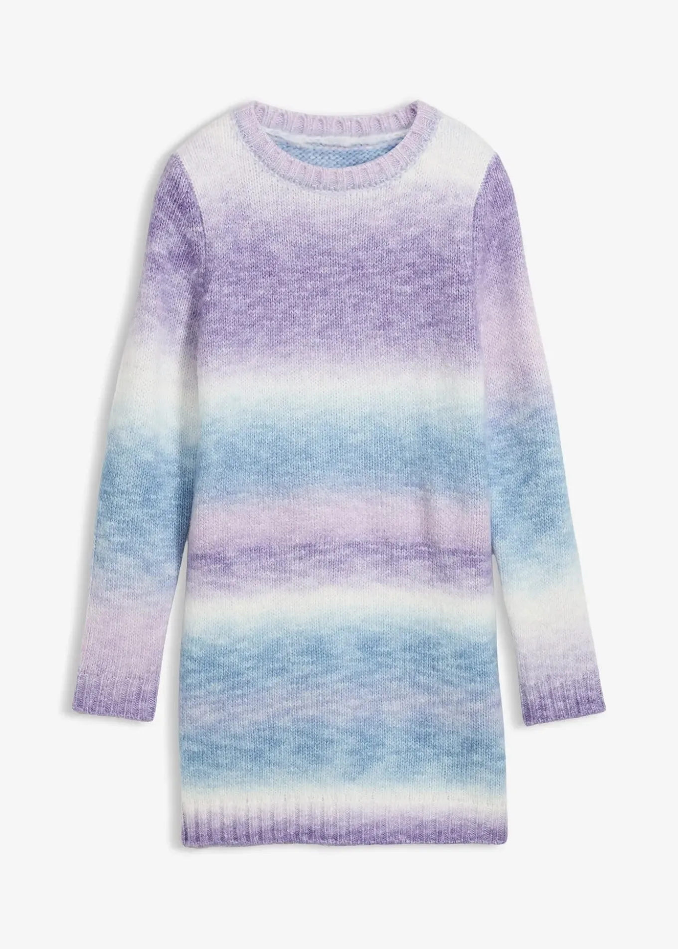 Robe en maille tie & dye