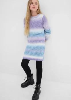 Robe en maille tie & dye