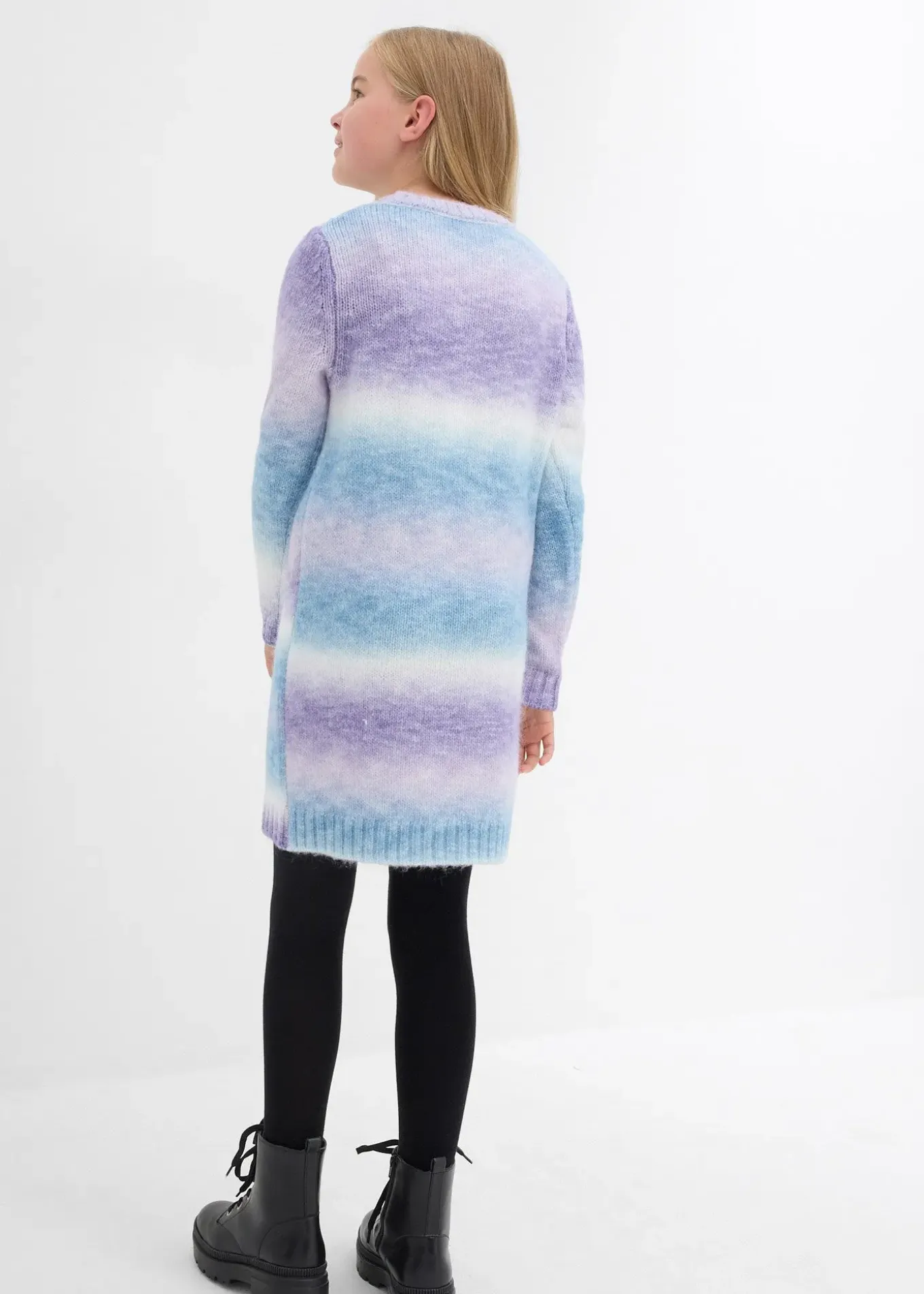 Robe en maille tie & dye