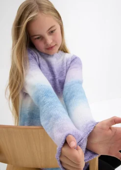 Robe en maille tie & dye