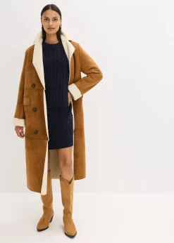 Robe en maille torsadée