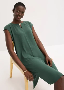 Robe en matière texturée