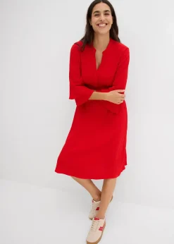 Robe en matière texturée