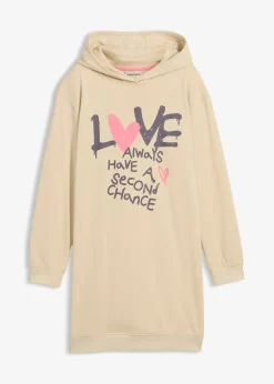 Robe en molleton à capuche 100% coton