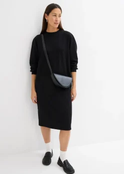 Robe en molleton à manches bouffantes