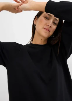 Robe en molleton à manches bouffantes