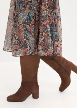 Robe en mousseline à imprimé paisley