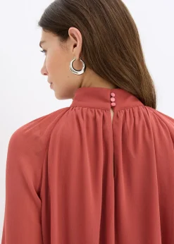 Robe en mousseline à volants