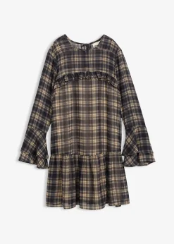 Robe en mousseline à volants