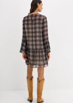 Robe en mousseline à volants